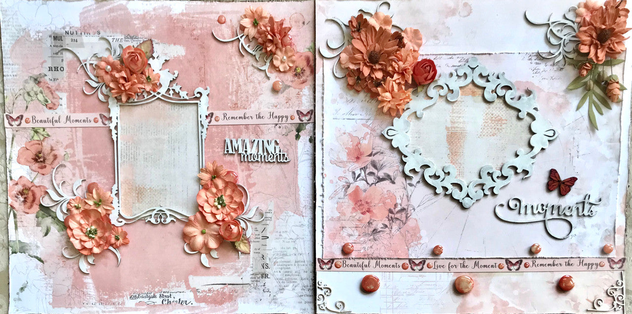 "Geweldige momenten" Lay-out van 2 pagina's feat. 49 & Markt